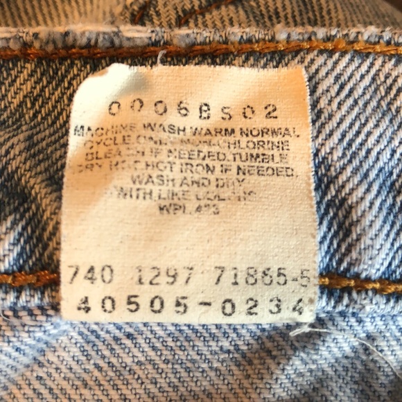 Vintage 90s Levi’s 505 38x30 - Picture 4 of 5